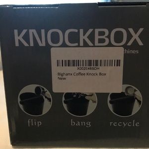 Knock box for espresso machines
